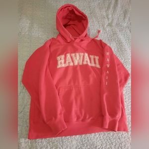 XL Pink Hawaii hoodie